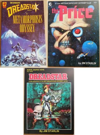 Complete 3 Vol Trilogy: Metamorphosis Odyssey The Price Dreadstar Gn Starlin