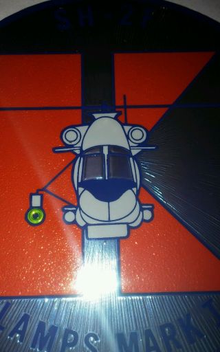 Vintage Kitty Hawk Seasprite Helicopter Decal Lamps Mark I,  rare 2