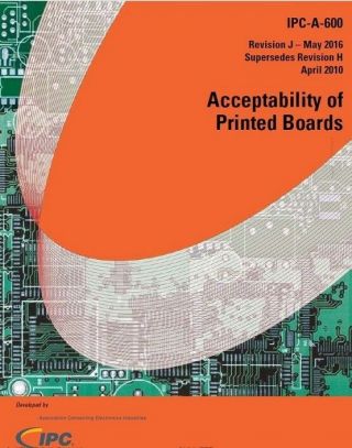 Ipc - 600j Acceptability Of Printed Boards (revision J)