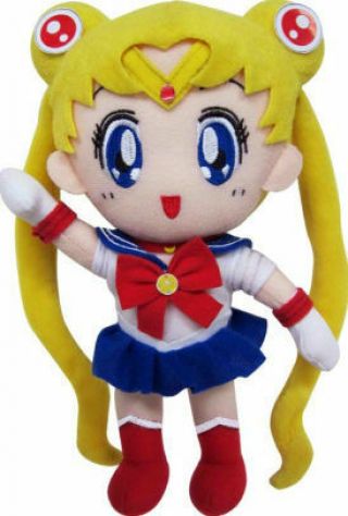 Great Eastern Sailor Moon Sailor Moon 8 " Stuffed Plush Authentic Usa Seller