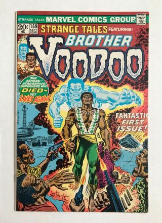 Strange Tales 169 1st Appearance Of Brother Voodoo Vf Hot Book Mo2 - 73