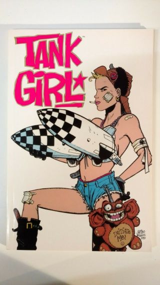 Tank Girl Vol 1 (titan) 1st Print 2002 Jamie Hewlett (gorillaz Fame) Alan Martin