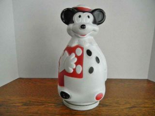 Mickey Mouse 1966 Nabisco Wheat Puffs Puppets Cereal Coin Bank Walt Disney