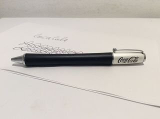 Coca Cola Black And Beige Ink Roller Pen Black Ink