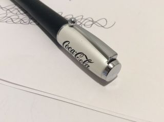 coca cola black and beige ink roller pen black ink 2