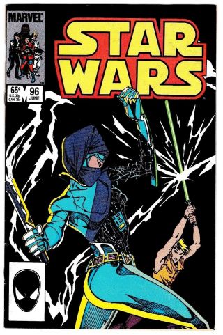 Star Wars 96 (vf, ) Luke Skywalker Cover Story Marvel 1985 Copper - Age