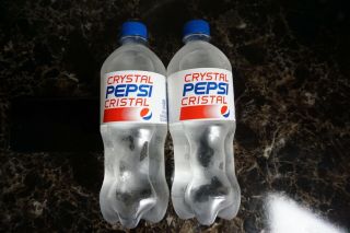 Crystal Pepsi Discontinued 591 Ml Exp.  July 2019