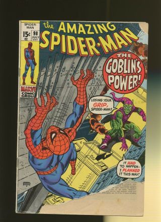 Spider - Man 98 Gd 2.  0 1 Book Goblin 