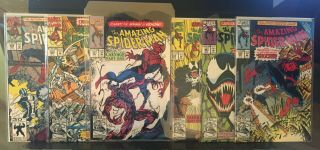 Spider - Man 359,  360,  361,  362,  363,  364 1st Print 1st Carnage Nm