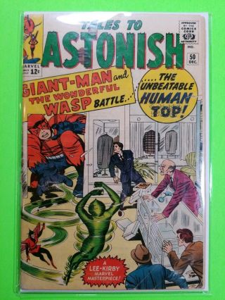 1963 Marvel Comics Tales To Astonish 50 Silver Age Comic Jack Kirby Steve Ditko