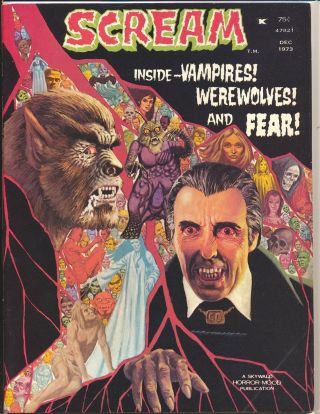 Scream 3 (1974) Vilanova Cover Vg,