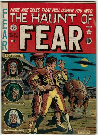 The Haunt Of Fear 10 Ec Pre - Code Horror Ec 1951 Jack Davis Johnny Craig