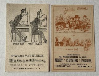 10 Vintage Advertising Trade Cards: Wilcox & White Organ,  Niagara Starch,  & More 4