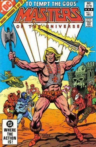 Masters Of The Universe 1 (dc Comics,  1983,  Vf) He - Man