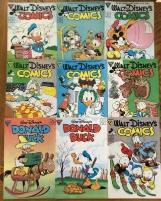 Gladstone Comics Walt Disney Set of 24 Different Great for Children 2