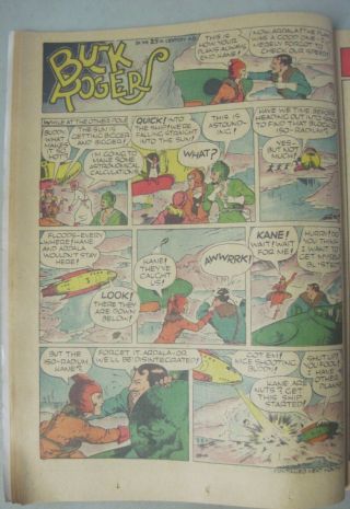 FAMOUS FUNNIES 62 SEPTEMBER 1939 GOLDEN AGE COMIC BOOK BUCK ROGERS CHIEF WAHOO 4