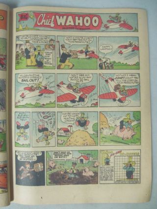 FAMOUS FUNNIES 62 SEPTEMBER 1939 GOLDEN AGE COMIC BOOK BUCK ROGERS CHIEF WAHOO 6