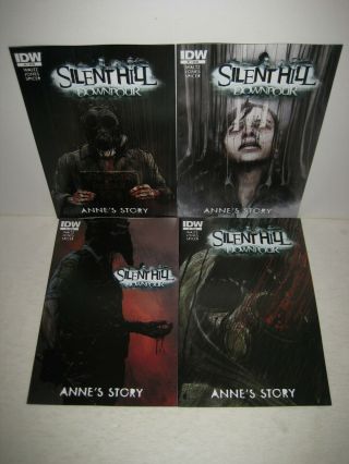 Silent Hill Downpour 1 2 3 4 Regular Cover Idw Full Series