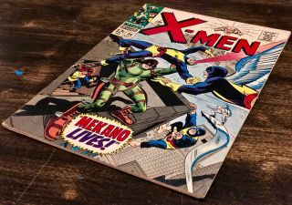 X - Men Vol.  1 36 (1967) Fn,  (6.  5) " Mekano Lives "