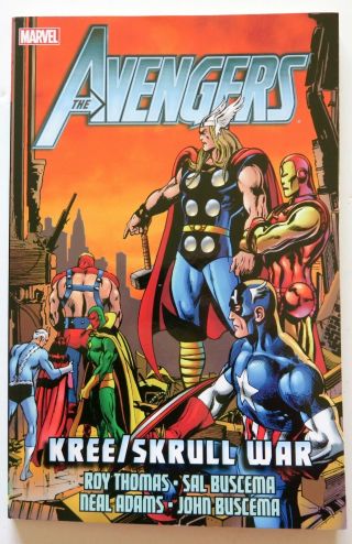 Avengers Kree Skull War Marvel Graphic Novel Comic Book
