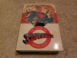Dc Comics - Superman The Golden Age Omnibus Vol.  1 Hc - & Oop Rare 2013