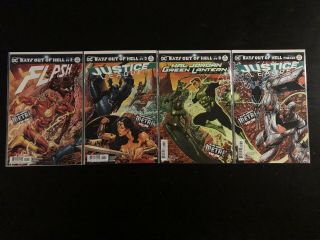 Dc Bats Out Of Hell 1 - 4 Complete Dark Nights Metal Tie In Flash Justice League