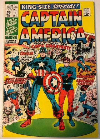 Captain America King - Size Special 1 Square - Bound Issue