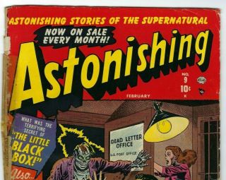 Astonishing 9 (Jan 1952,  Atlas / Marvel) GD 2.  0 6