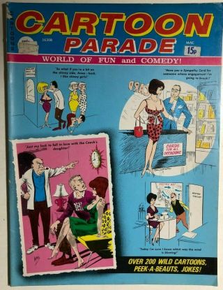 Cartoon Parade Volume 7 65 (1972) Humorama Bill Ward Artwork Vg,