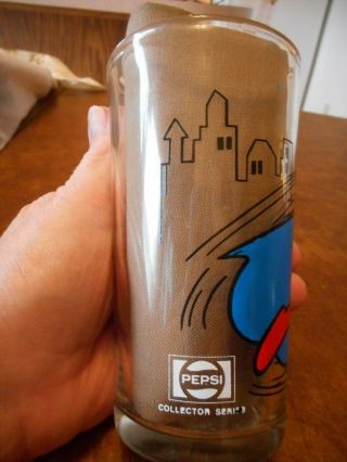 Vintage Pepsi Collectors Underdog Beverage Glass 2