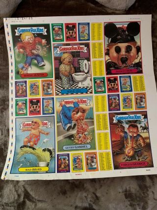 Collectibles - - Garbage Pale Kids - - Poster,  Stickers,  Cards