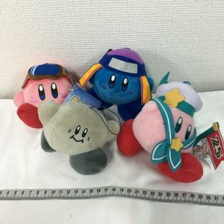 Nintendo Kirby Plush Doll Mascot Stuffed Toy Strap Key Ring Japan Anime Game A36