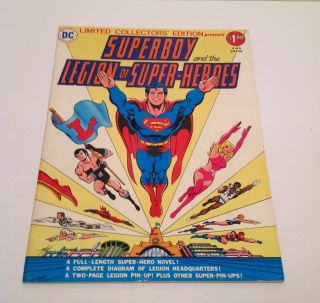 Limited Collectors Edition C - 49 Superboy And The Legion Of - Heroes 1976