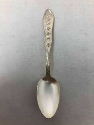 1847 Rogers Lily Of The Valley Ii Silver Plate Demitasse Spoon 4 1/4 " No Mono