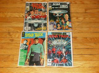 Star Trek 9 (1970,  Gold Key),  Star Trek 1 (1984,  1989),  Next Generation 1