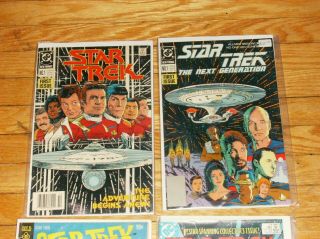 STAR TREK 9 (1970,  GOLD KEY),  STAR TREK 1 (1984,  1989),  NEXT GENERATION 1 2