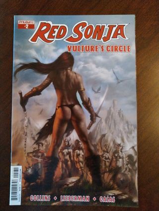 Red Sonja: Vulture’s Circle 2c Parrillo Variant Cover Cbg 853