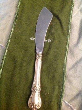 Towle Old Master Sterling Silver Butter Spreader 6 7/8 "