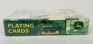 John Deere Collectible Playing Cards Deck Green Yellow Tractor Agriculture 3