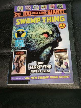 Dc 100 Page Giant Swamp Thing 4 Walmart Exclusive
