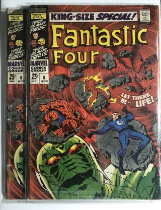Fantastic Four Annual 6 (nov 1968,  Marvel) 2 Copies