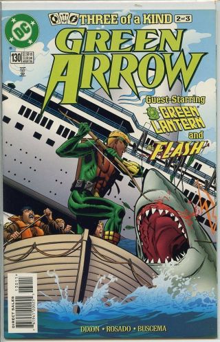 Green Arrow 1988 Series 130 Near Comic Book