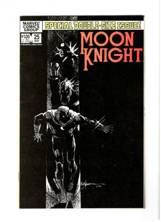 Moon Knight 25 1st Appearance Black Spectre Sienkiewicz