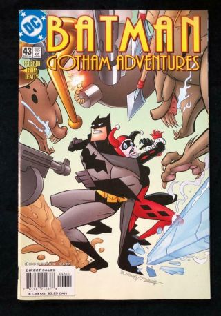 Batman Gotham Adventures 43 - Harley Quinn Appearance Dc Comics Modern Age Nm