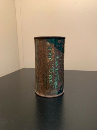 Vintage Sprite Steel Soda Can Flat Top 50s/60s RARE Rough 3