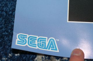 VERY RARE Neon Genesis Evangelion Rei Ayanami Sega Videogame Promo Poster End of 2