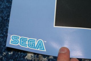VERY RARE Neon Genesis Evangelion Rei Ayanami Sega Videogame Promo Poster End of 3