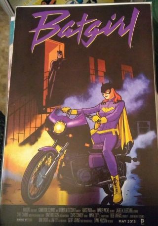Batgirl 40 Purple Rain Movie Homage Variant Cover Htf Rare