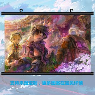 Anime Made In Abyss Otaku Diy Gift Wall Home Decor Scroll Poster 41 56cm V23