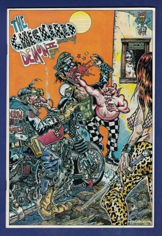 The Checkered Demon 2 1st Print Last Gasp 1978 S.  Clay Wilson Classic